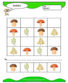 Sudoku Çocuk Bulmacaları